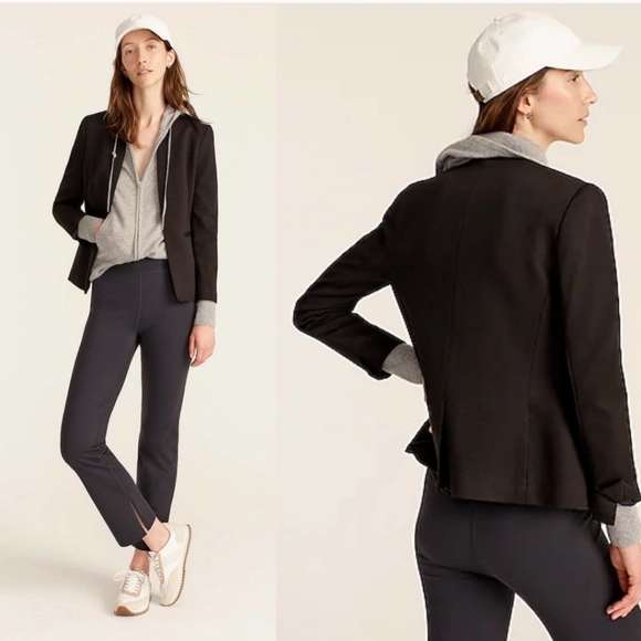 J. Crew Jackets & Blazers - J.CREW 365 Black Going Out Twill Blazer
